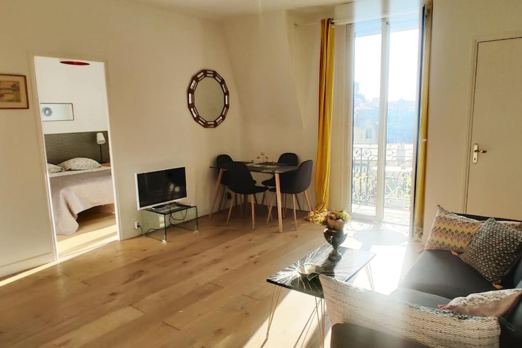 Top Floor Nest, Balcony Close To Sea And Old-Town Nizza Kültér fotó
